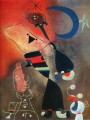 Mujer y pájaro a la luz de la luna Joan Miró